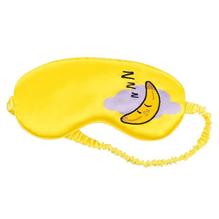 Sleeping mask Banana yellow 20*9 sm