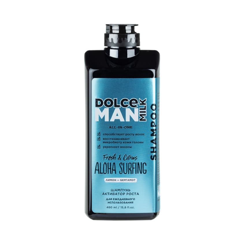 DOLCE MILK Shampoo Growth Activator ALOHA SURFING, 460 ml – buy online