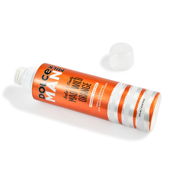 Shaving foam for normal skin Mad Wild Orange 250 ml