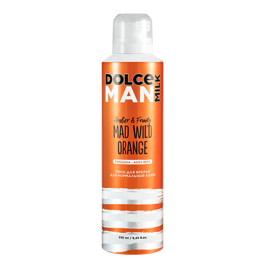 Shaving foam for normal skin Mad Wild Orange 250 ml