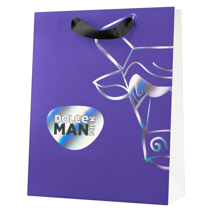 Paper bag DOLCE MILK 20, 32*26*10 sm violet