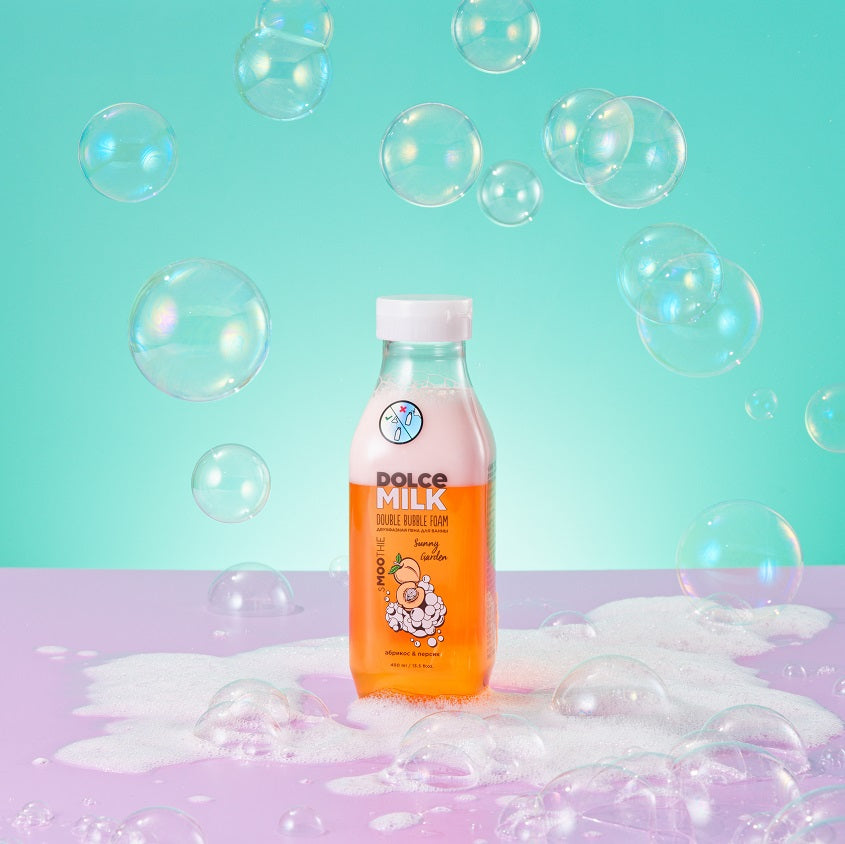 DOLCE MILK Double bubble foam SUNNY GARDEN, 400 ml – buy online