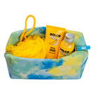 DOLCE MILK Set 243 (shower gel Hanna Banana 100 ml + hand cream Hanna Banana + sponge yallow) cosmetic bag – buy online