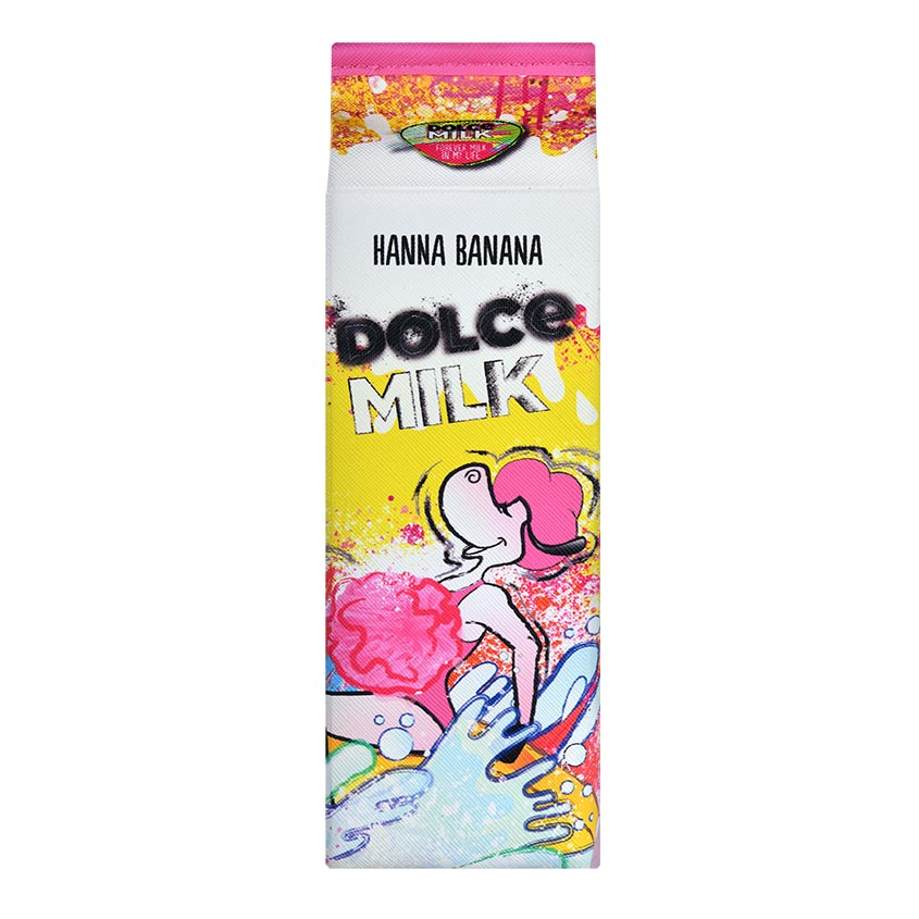 DOLCE MILK Set 324 (sponge crimson + shower gel Hanna banana 300 ml) bag – buy online