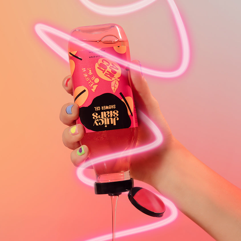 JUICY STARS جل الاستحمام بنكهة المشمش صدق أو لا تصدق