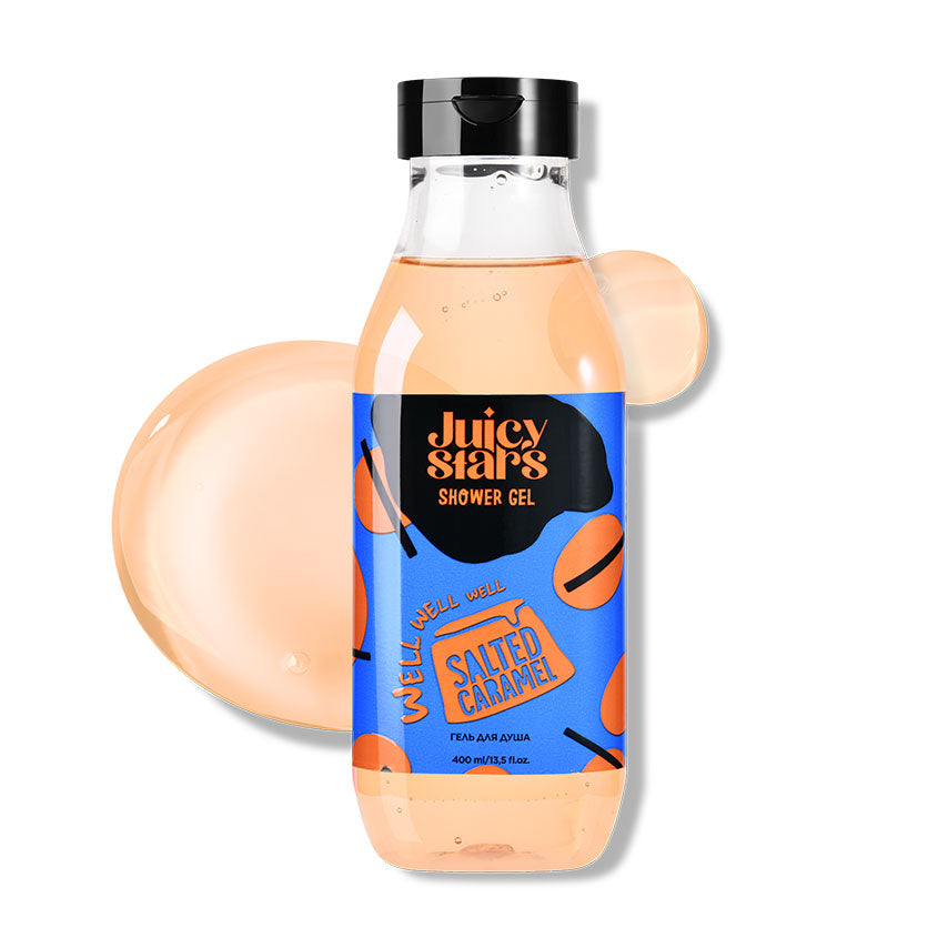 JUICY STARS Shower gel «WELL WELL WELL SALTED CARAMEL»