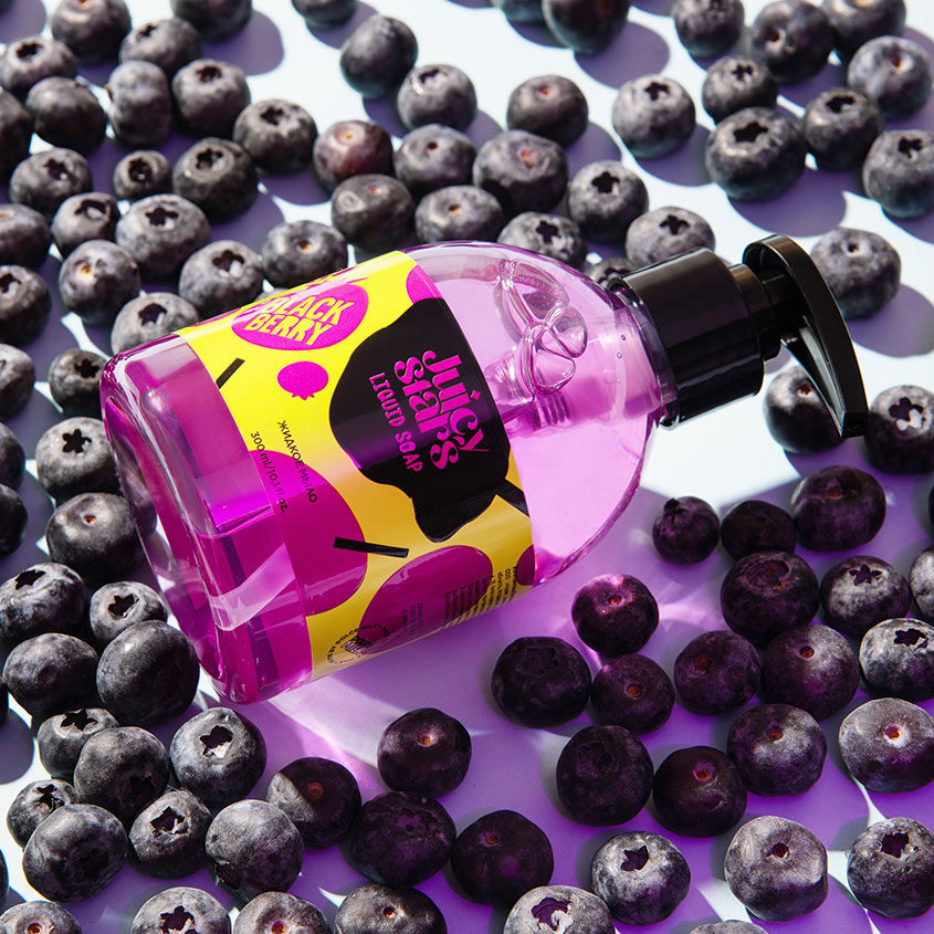 JUICY STARS Liquid soap «GO BLACKBERRY» – free delivery