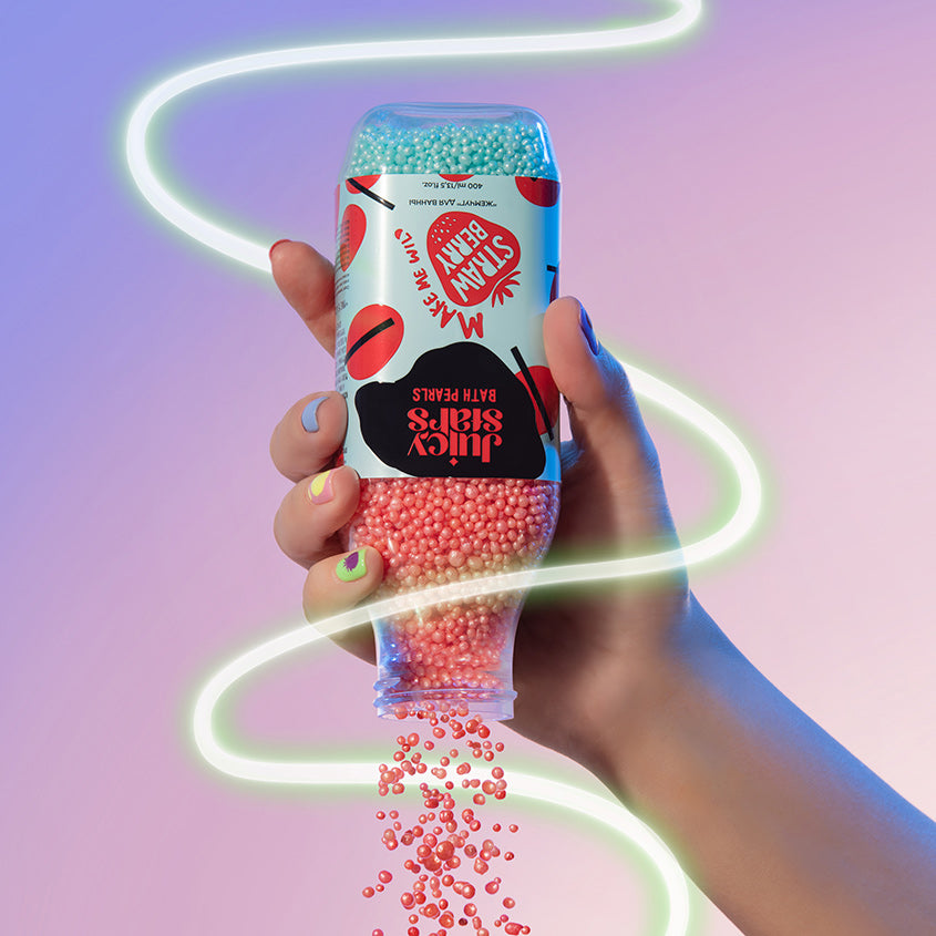 JUICY STARS Bath pearls «MAKE ME WILD STRAWBERRY» – photo 5