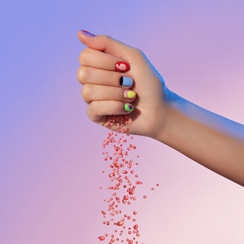 JUICY STARS Bath pearls «MAKE ME WILD STRAWBERRY»