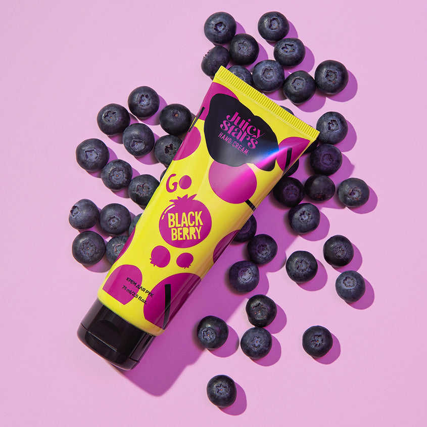 JUICY STARS Hand cream «GO BLACKBERRY» – buy online