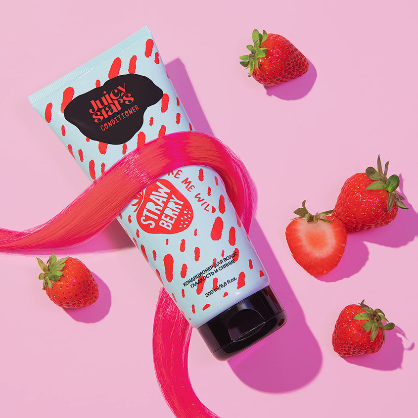 JUICY STARS بلسم Make Me Wild Strawberry
