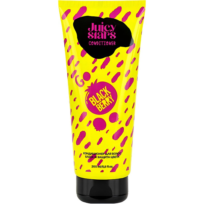 JUICY STARS Conditioner shine and color protection «GO BLACKBERRY» – free delivery