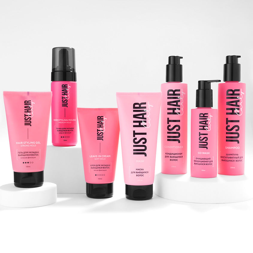 Just Hair Curly Styling Cream Soft Hold 150 ml
