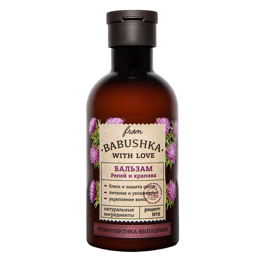 FROM BABUSHKA WITH LOVE Hair balm Burdock and nettle, 250 ml – buy online