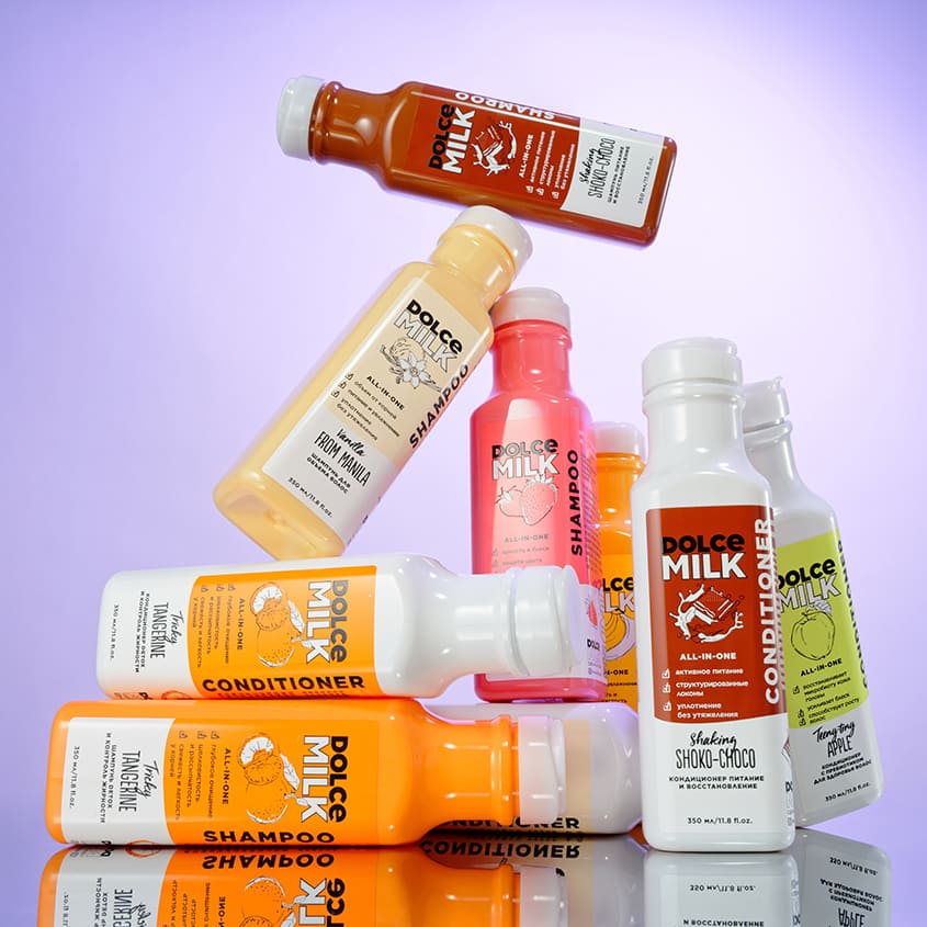 بلسم مع البريبايوتيك لشعر صحي "تفاحة صغيرة جدًا"