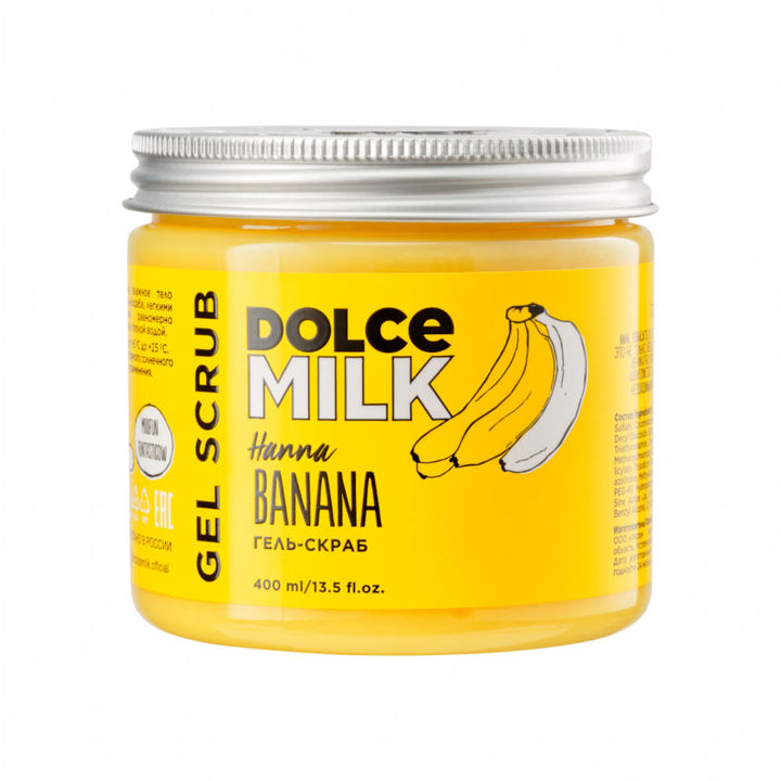 Shower gel scrub <Hanna Banana> 400 ml