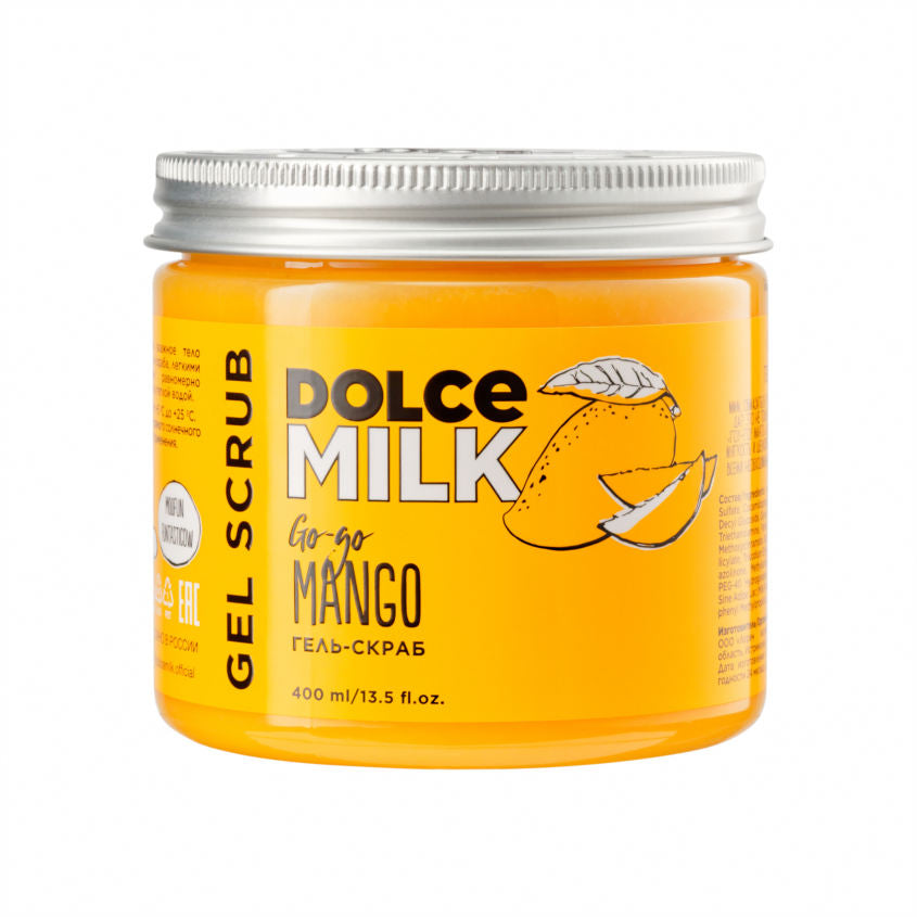 DOLCE MILK Shower gel scrub <Go-go Mango> 400 ml – online store