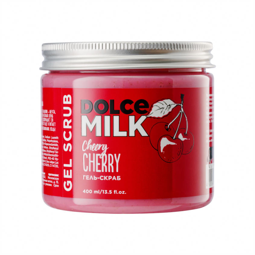 DOLCE MILK Shower gel scrub <Cheery Cherry> 400 ml
