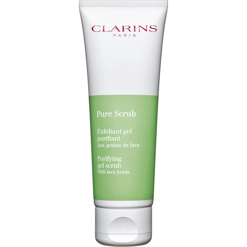 CLARINS جل تقشير الوجه بيور سكراب المزيل للمعان