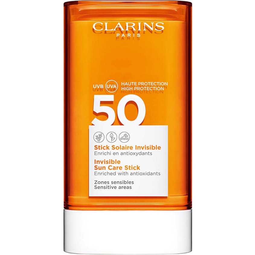 CLARINS واقي شمس للمناطق الحساسة من الوجه بعامل حماية من الشمس 50+