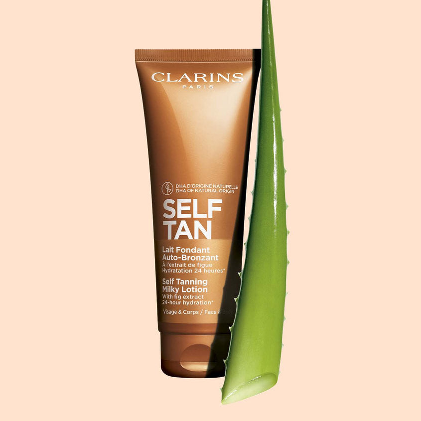 CLARINS لوشن الحليب للتسمير الذاتي