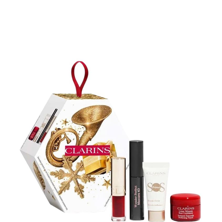 CLARINS مجموعة أساسيات المكياج – توصيل مجاني