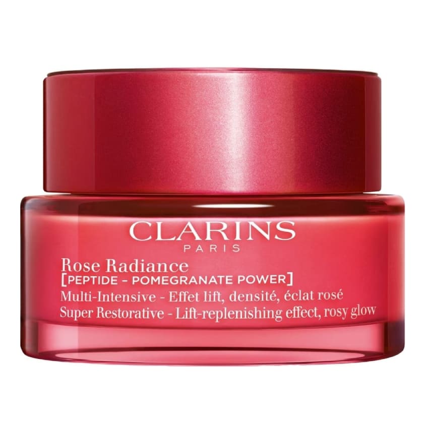 كريم النهار ببتيد الورد المتألق