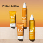 CLARINS واقي شمسي للوجه يحمي الشباب بحماية عالية جدًا SPF50+ – متجر إلكتروني