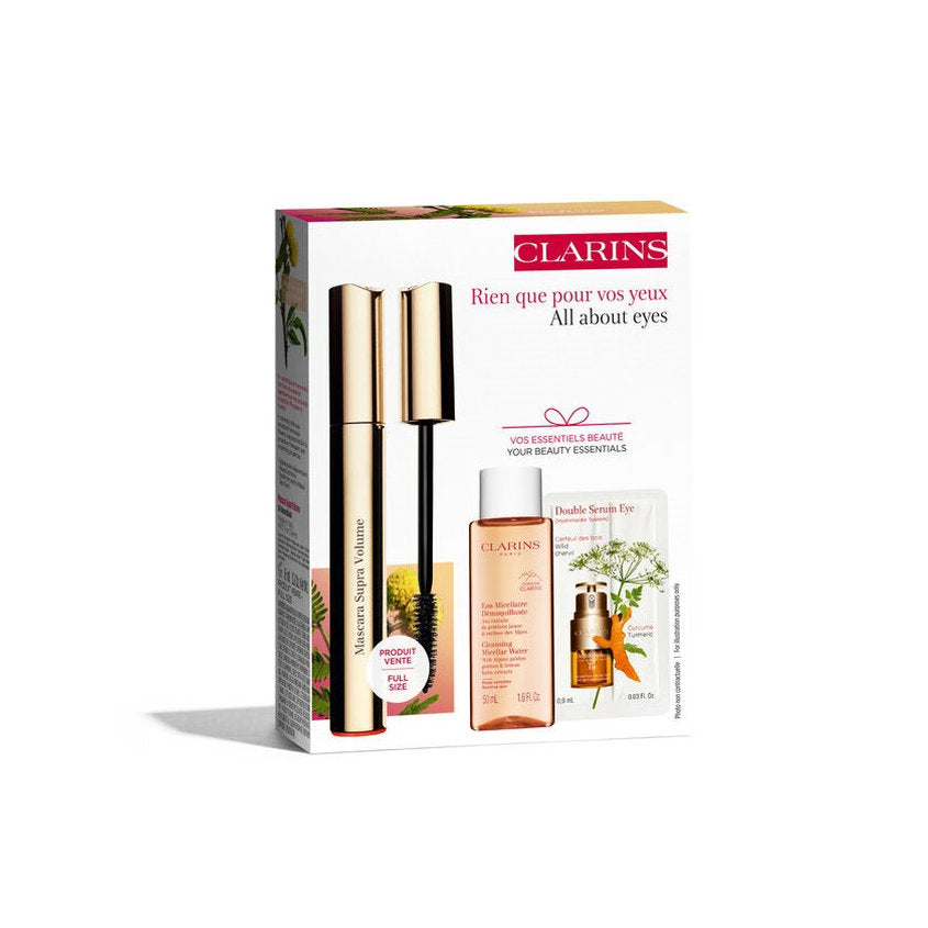 CLARINS SUPRA VOLUME SET (MASCARA + MICELLAR WATER 50 ML)