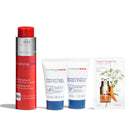 CLARINS SET (GEL 50ML+SHAMPOO&SHOWER 30ML+FACE WASH TRIAL 30ML+EYE SERUM SACHET 0.9ML+CASE) – online store