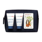 CLARINS SET (GEL 50ML+SHAMPOO&SHOWER 30ML+FACE WASH TRIAL 30ML+EYE SERUM SACHET 0.9ML+CASE) – free delivery