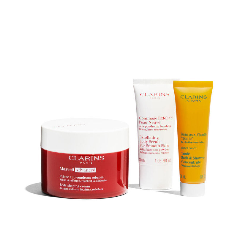 SET (SHAPING CREAM 200 ML + BODY SCRUB 30 ML + SHOWER GEL 30 ML)