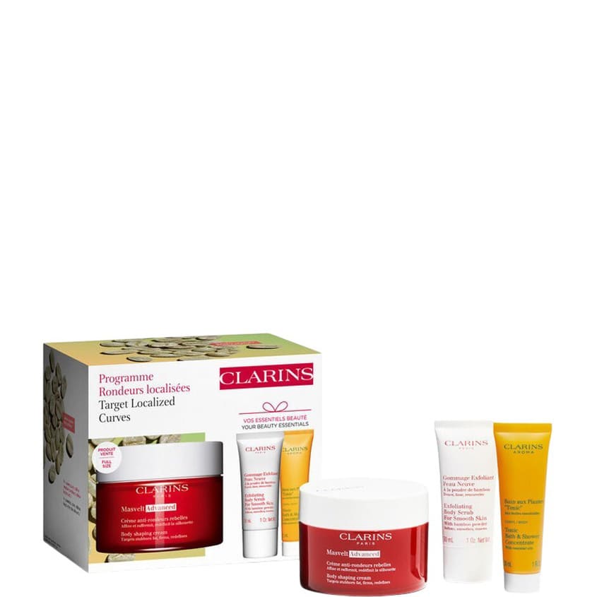 CLARINS مجموعة المنحنيات الموضعية المستهدفة – شراء أونلاين