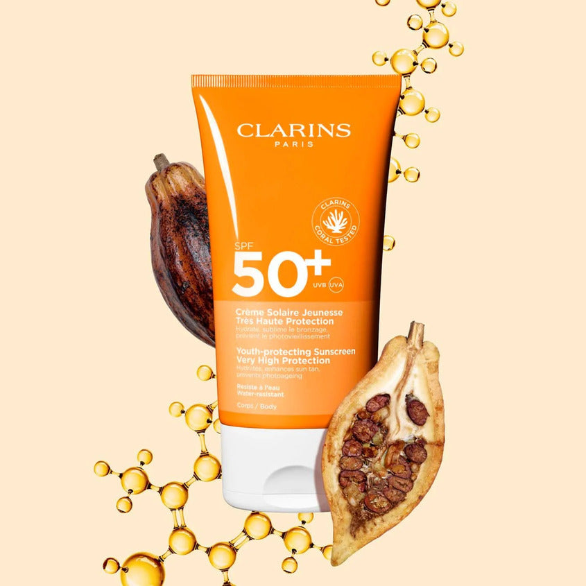 CLARINS كلارنس واقي الشمس للجسم حماية عالية إس بي إف50+، 150 مل – صورة 6