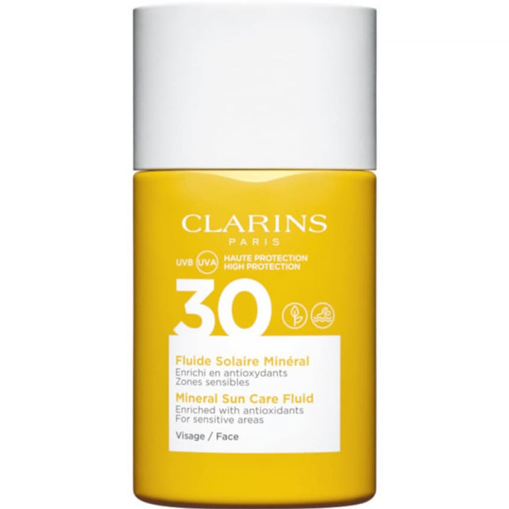 SPF 30 FLUIDE SOLAIRE MINERAL VISAGE 30ML