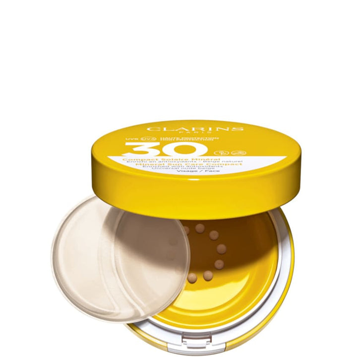 كريم مضغوط عالي الحماية من الشمس للوجه بعامل حماية من الشمس (SPF 30) Compact Solaire Minéral Visage