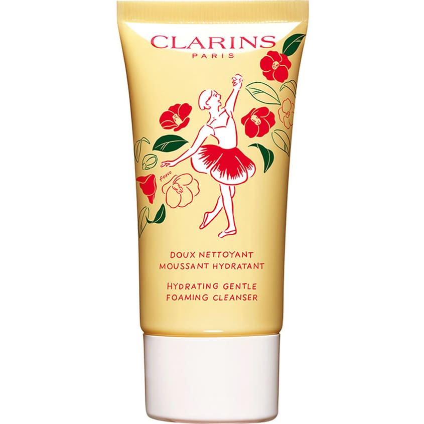CLARINS منظف ​​رغوي لطيف ومرطب من مجموعة كاميليا
