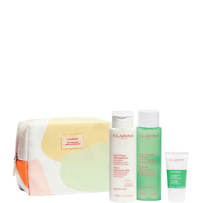 CLARINS أساسيات إزالة المكياج للبشرة المختلطة