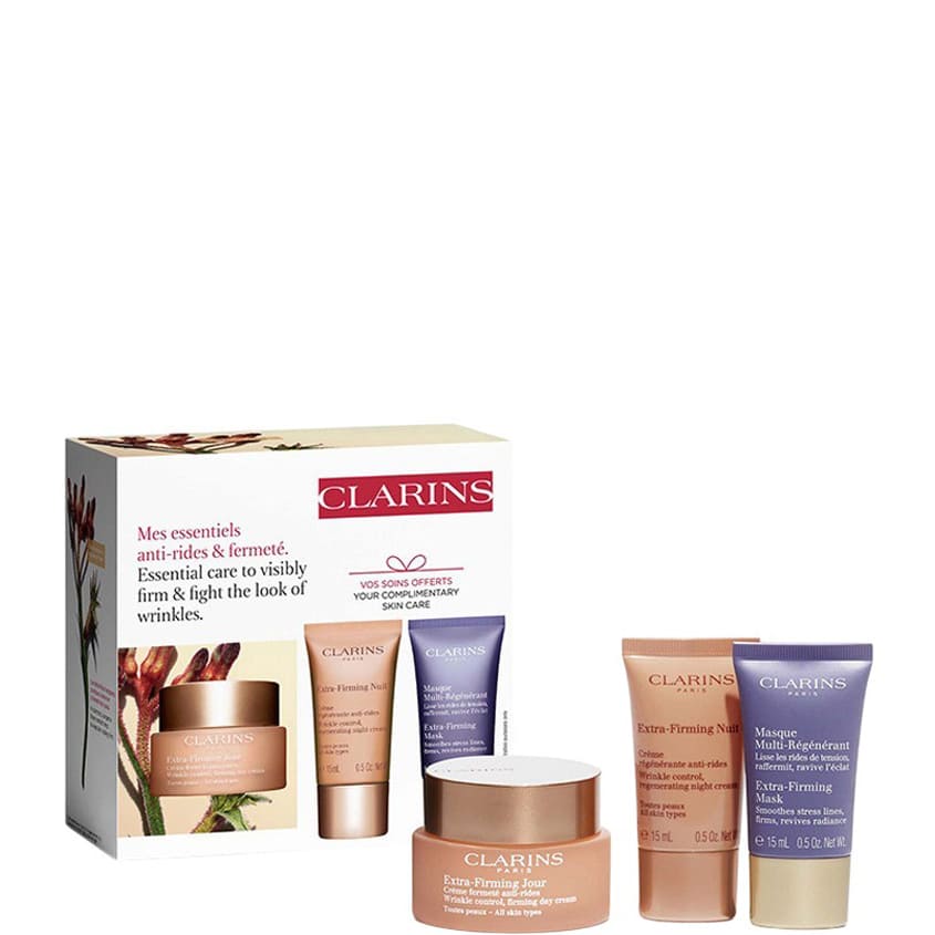 CLARINS أساسياتي لمكافحة التجاعيد وشد البشرة
