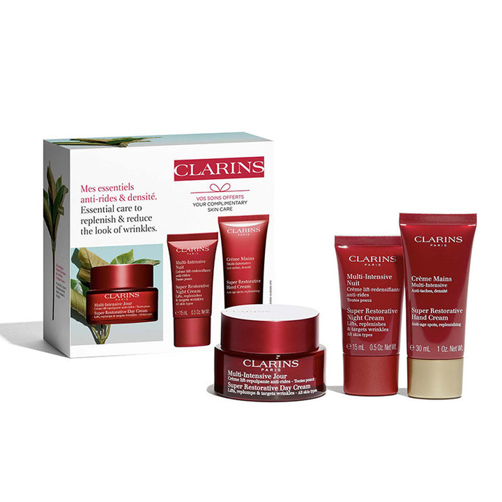 SET(SUPER RESTORATIVE DAY CREAM 50ML+SUPER RESTORATIVE NIGHT CREAM 15ML+HAND CREAM 30ML)