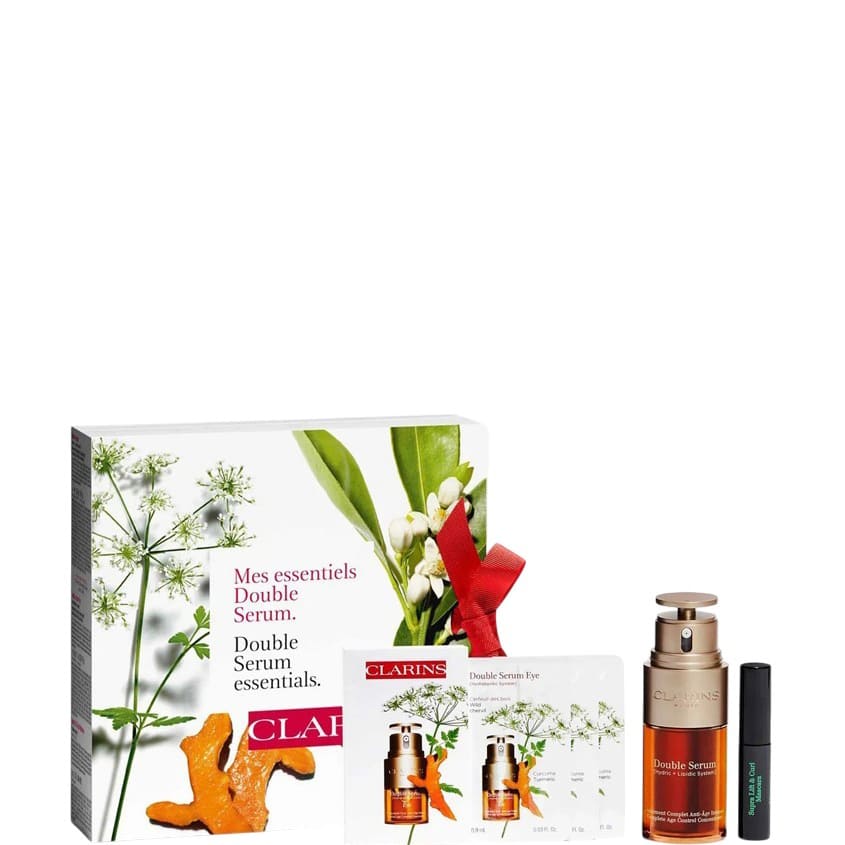 CLARINS مجموعة أساسيات المصل المزدوج