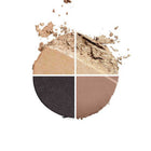 Ombre 4-Colour Amber Gradation Eyeshadow Palette