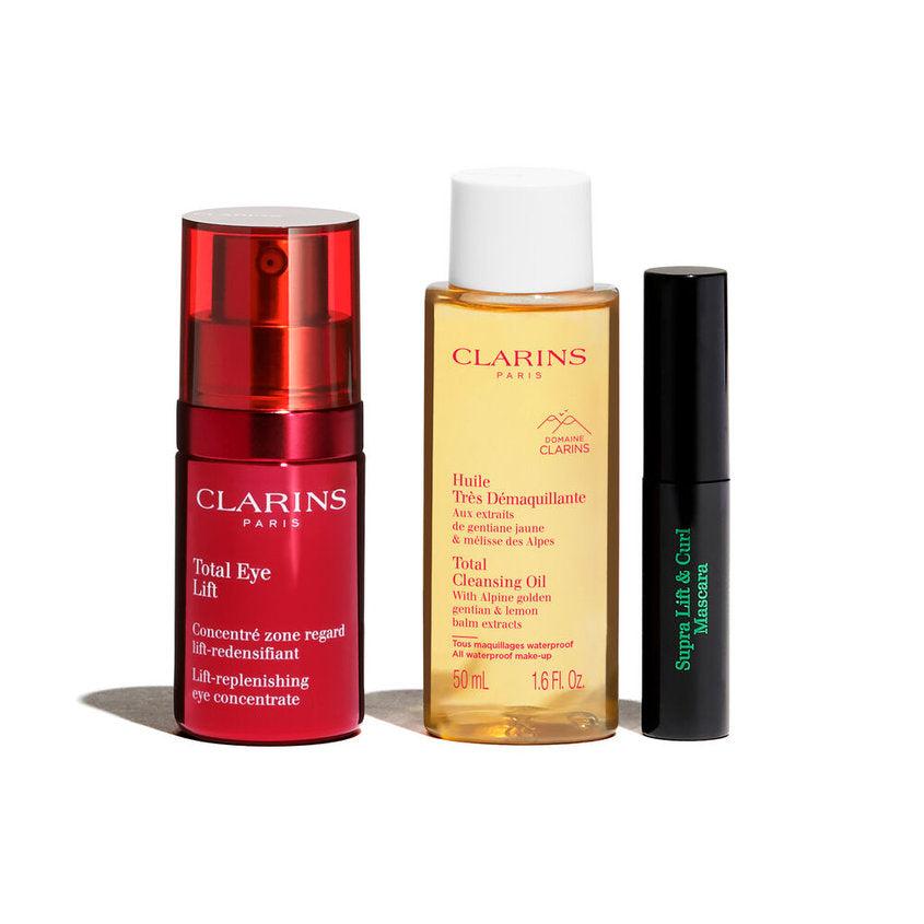 CLARINS مجموعة روتين شد العين بالكامل – توصيل مجاني