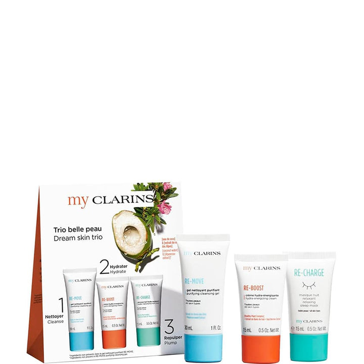 MY CLARINS THE BEAUTIFUL SKIN TRIO SET