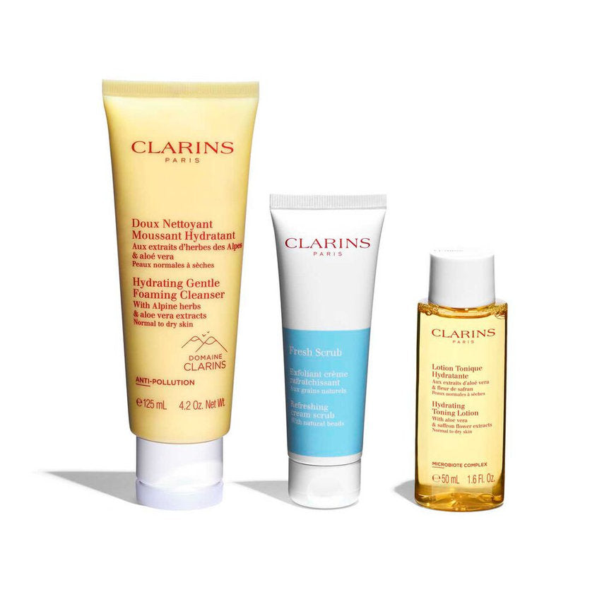 CLARINS مجموعة أساسيات التنظيف