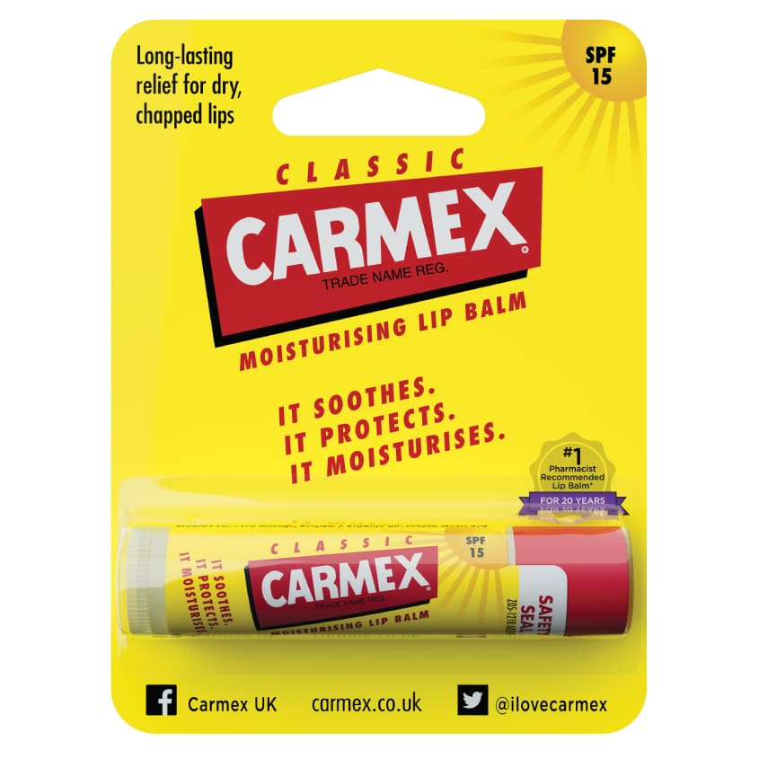 Carmex Original Lip Balm Click Stick 4.25g