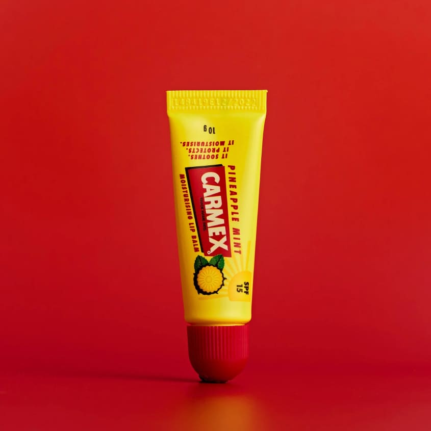 CARMEX كارميكس بلسم الشفاه أناناس ونعناع في أنبوب إس بي إف15، 10 جرام – متجر إلكتروني