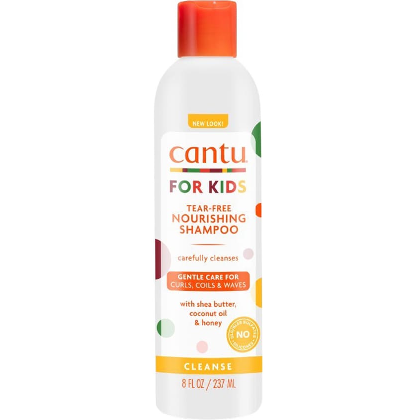 CANTU كانتو كيدز تير-فري نورشينغ شامبو، 237 مل