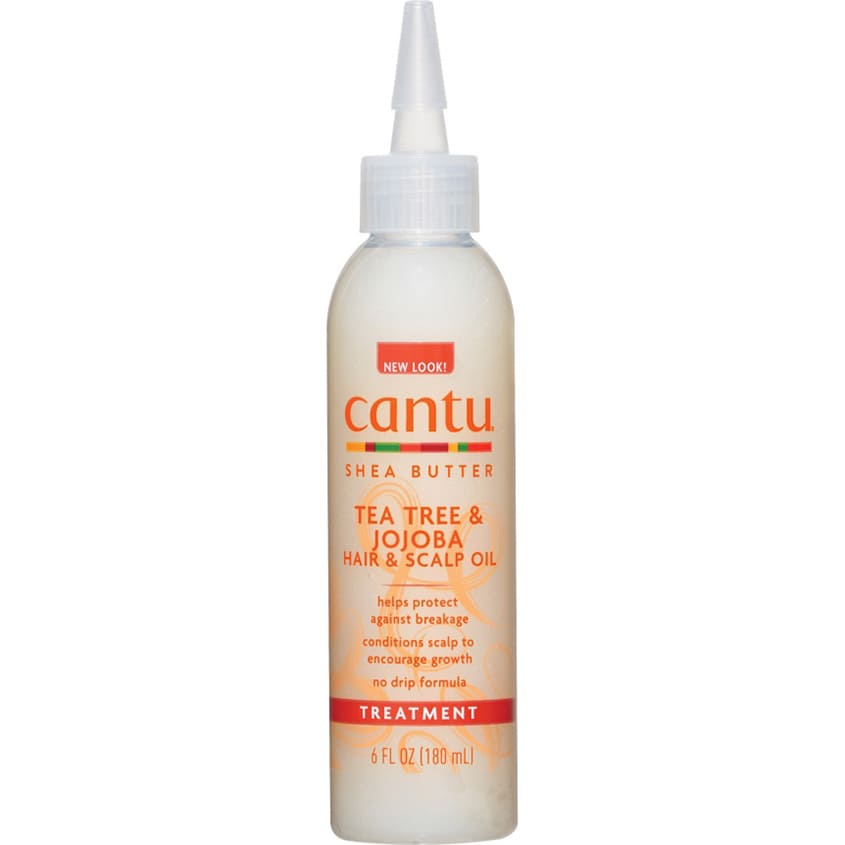 CANTU زيت الشعر وفروة الرأس بزبدة الشيا وشجرة الشاي والجوجوبا