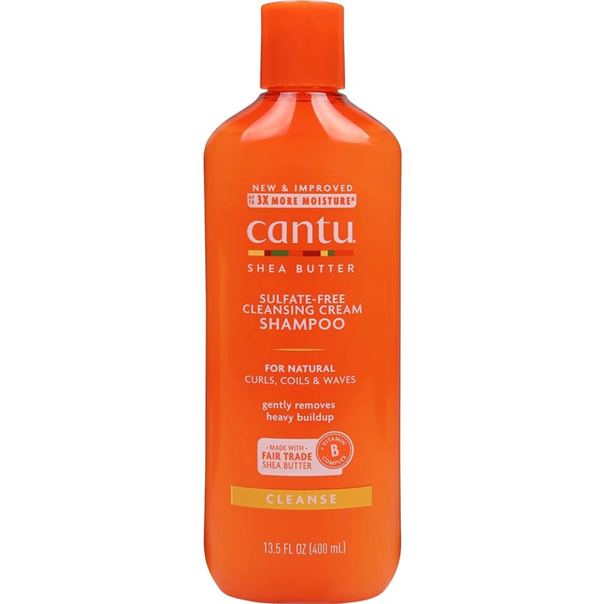 CANTU شامبو كريمي منظف خالي من الكبريتات بزبدة الشيا